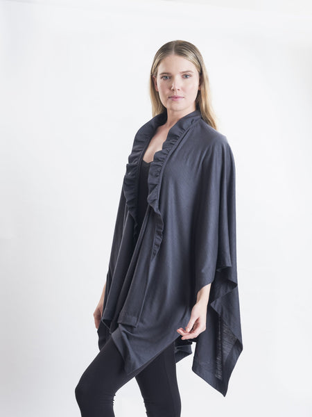 Charcoal Coco bamboo wrap.