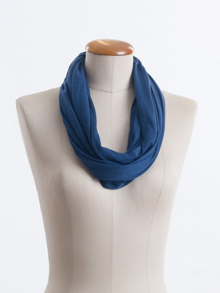 Teal Caterina Infinity Scarf.