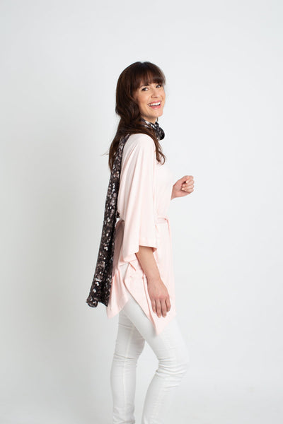 Marion Chocolate dream Silk Satin Scarf