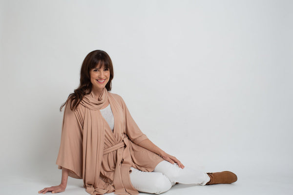 Muse Belted Bamboo Wrap