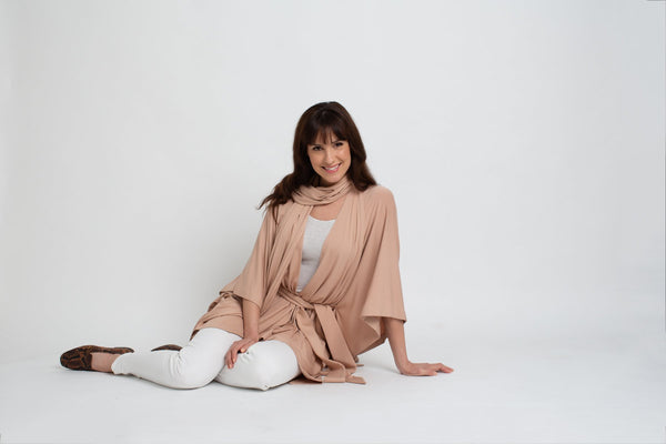 Muse Belted Bamboo Wrap