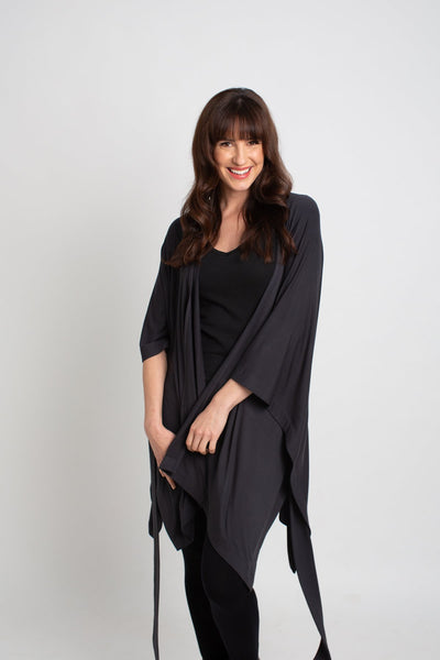 Muse Belted Merino Wrap