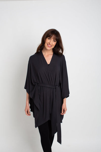 Muse Belted Merino Wrap