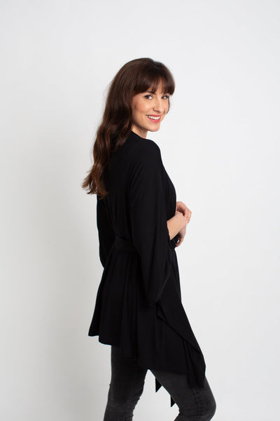 Coco Belted Merino Wrap