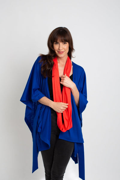 Muse Belted Merino Wrap