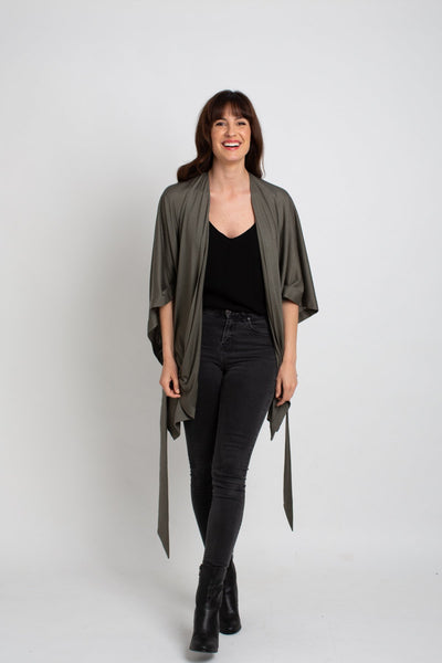 Muse Belted Merino Wrap