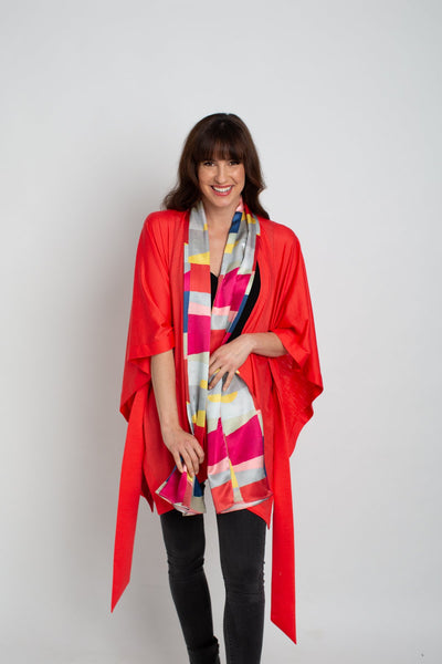 Muse Belted Merino Wrap