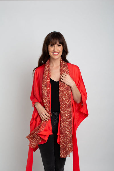 Muse Belted Merino Wrap