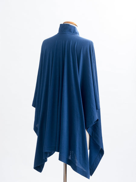 Teal Coco Merino wool wrap, drapes beautifully at the back.