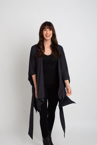 Muse Belted Merino Wrap