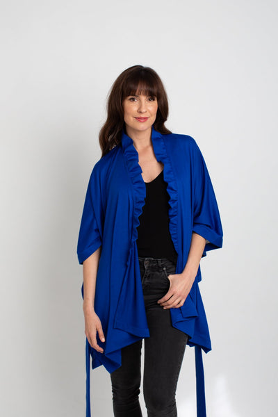 Coco Belted Merino Wrap