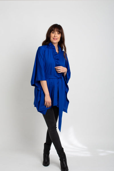 Coco Belted Merino Wrap