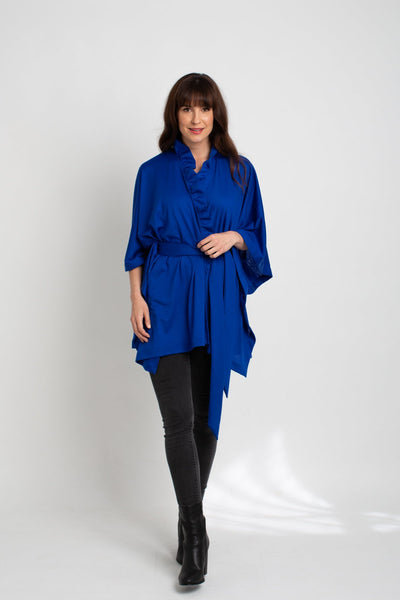 Coco Belted Merino Wrap