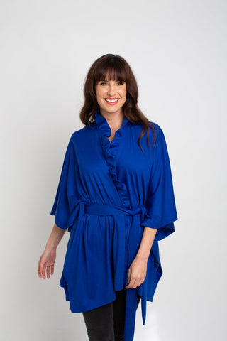 Coco Belted Merino Wrap