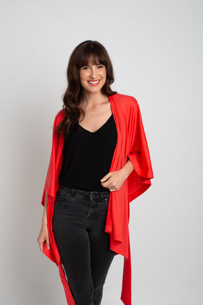 Muse Belted Merino Wrap