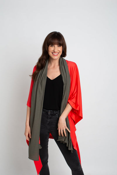 Muse Belted Merino Wrap