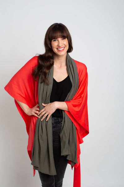 Muse Belted Merino Wrap