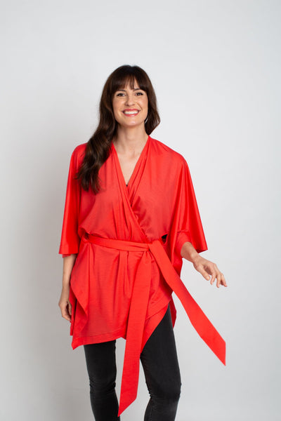 Muse Belted Merino Wrap
