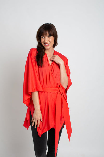 Muse Belted Merino Wrap