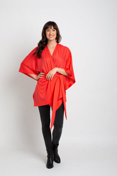 Muse Belted Merino Wrap