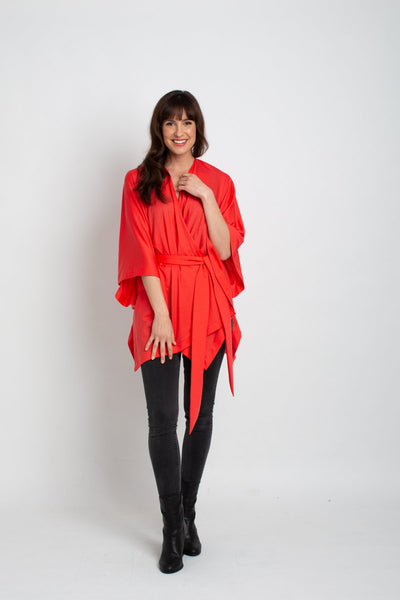 Muse Belted Merino Wrap